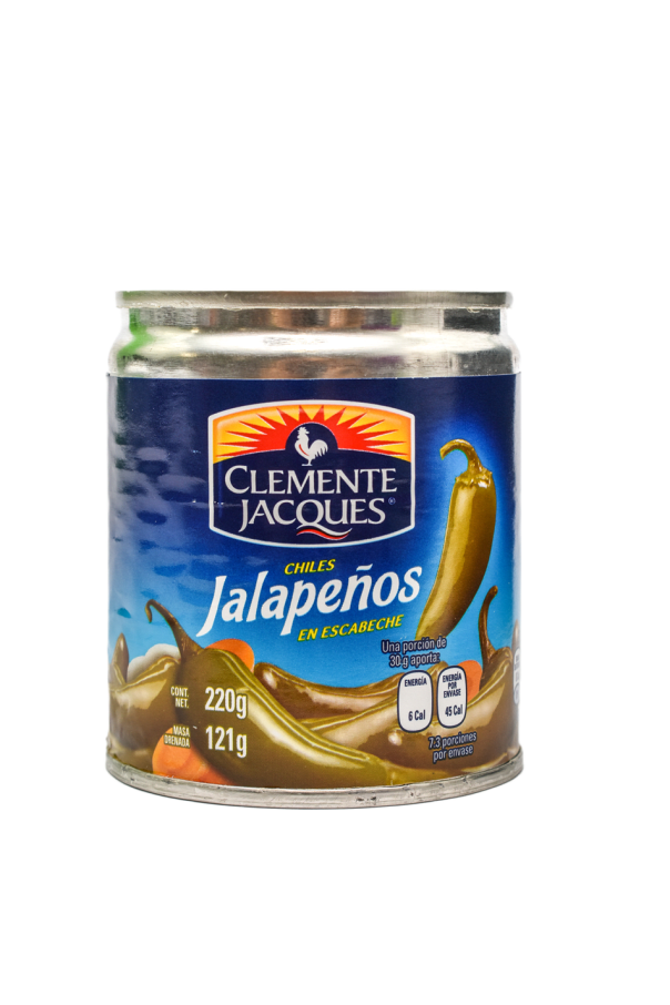 Chiles Clemente Jalapenos Enteros 220 Gr